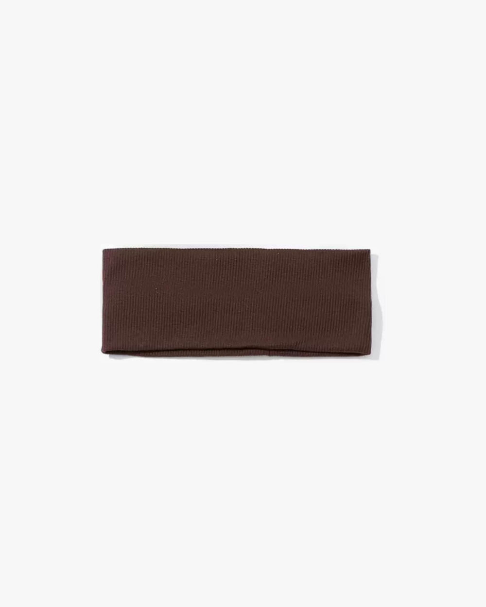 Brown rectangular fabric swatch on a white background